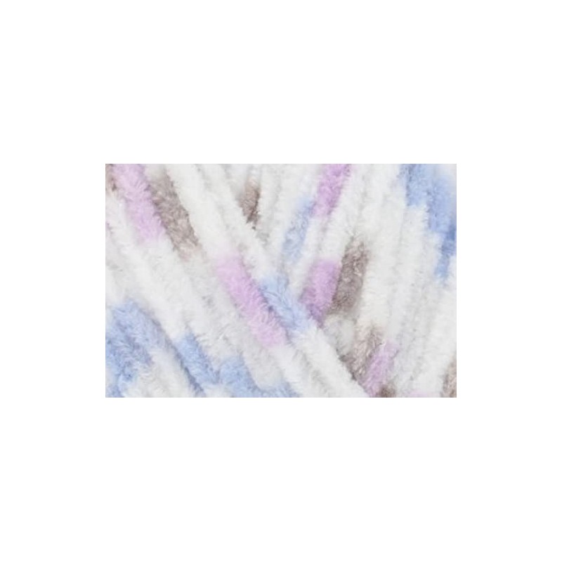 James C Brett Flutterby Chunky Knitting Wool (B40 Blue/Grey/Lilac)