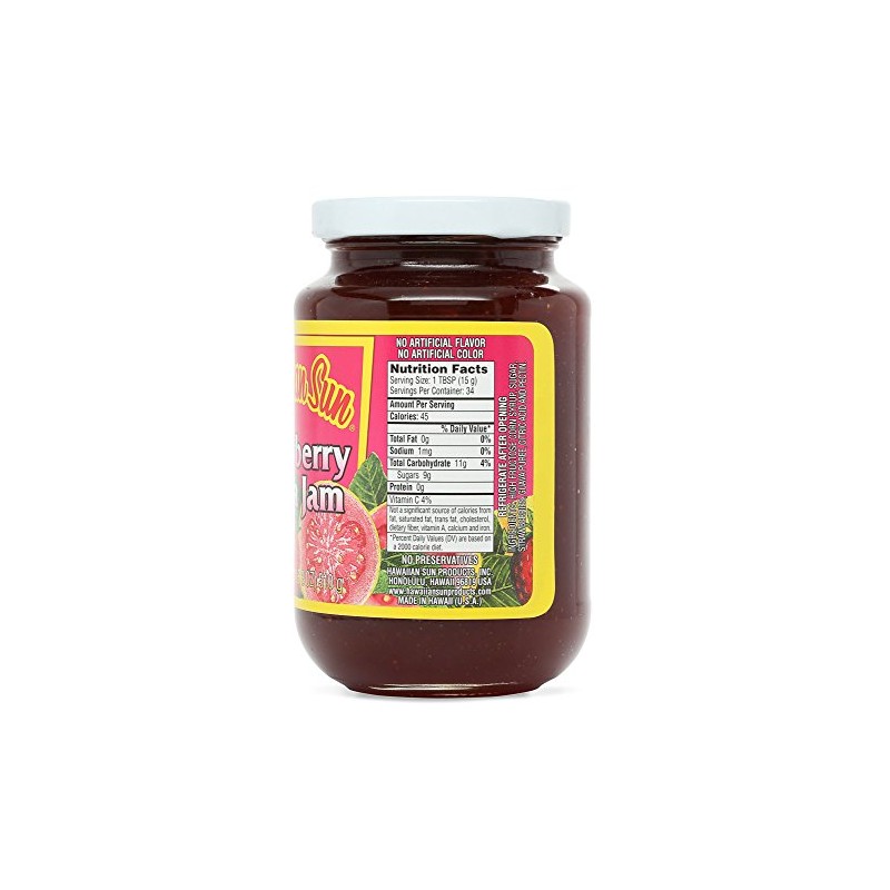 Hawaiian Sun Strawberry Guava Jam large