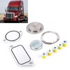 EGR Plug Kit 5pcs Aluminium Alloy Gaskets 5pcs Rubber Plugs