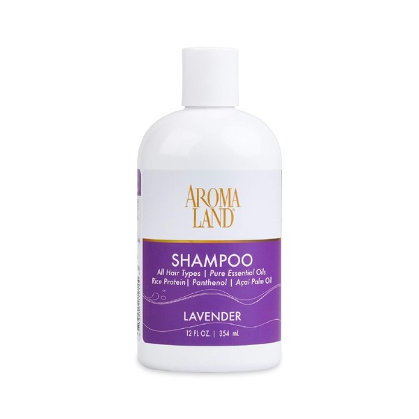 AromaLand Shampoo For All Hair Types (Jasmine & Clementine) 12 oz