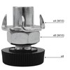 SKIR'CO 4 pcs, Furniture Leveling Feet M10 x 20 mm,