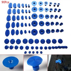 Oewnvmd 90 Pcs Puller Tabs Paintless Dent Repair Tabs Glue Pulling Tabs Kit for Small Dent