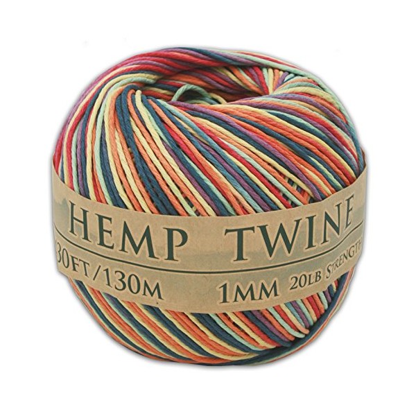 430 Feet of 1mm 100% Hemp Twine Bead Cord in