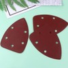 DOITOOL Sanding Pad for Wood 20pcs Triangle Sandpaper Sheets Angle