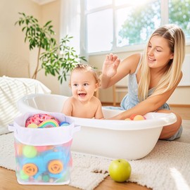 Badewannenspielzeug Aufbewahrung, Badespielzeug Aufbewahrung, Badewannenspielzeug Aufbewahrungstasche, Badewannenspielzeug hängeorganizer Tasche, Badewannenspielzeug Mesh Tasche