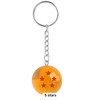 Dragon Ball Z Keychain - Anime, Durable Silicone & Round