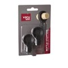 Vacu Vin Bottle Stopper Set of 2 Black, 5x1x1 cm