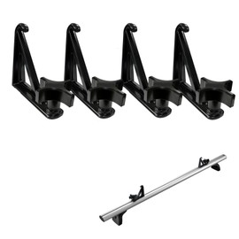 Load Stops Replacement T-Slot Truck Cross Bar for Ladder Firewood Skis Snowboard Kayak 4 Pack