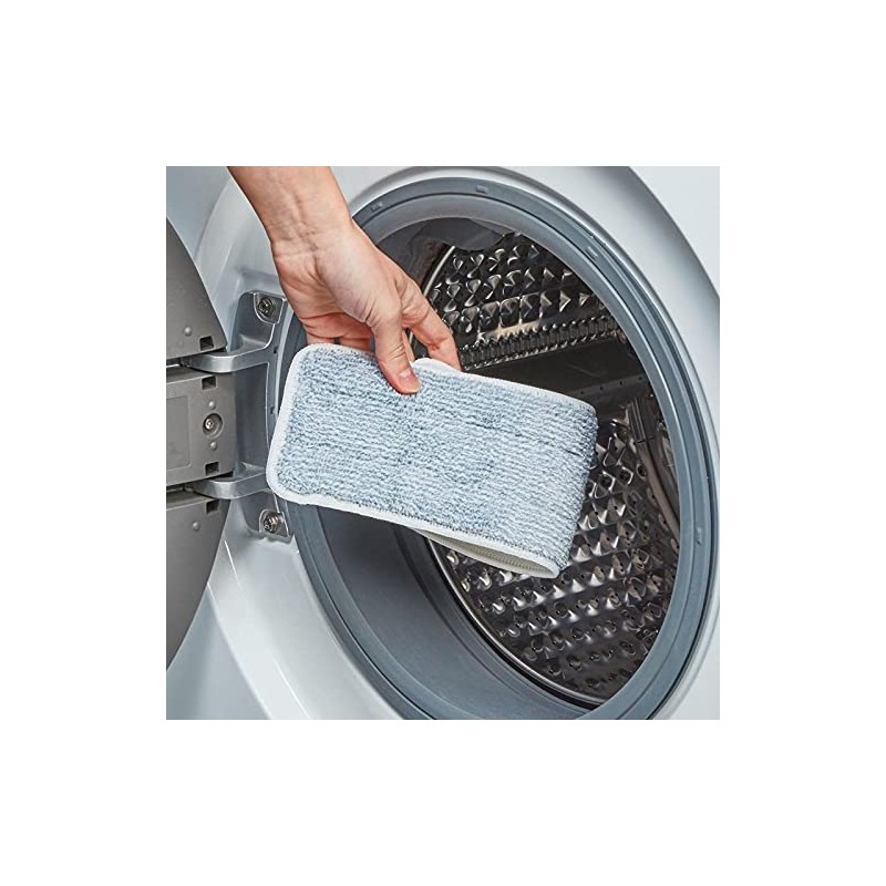 Spontex Mop Head Refill, Microfibre, Grey, Pack of 1