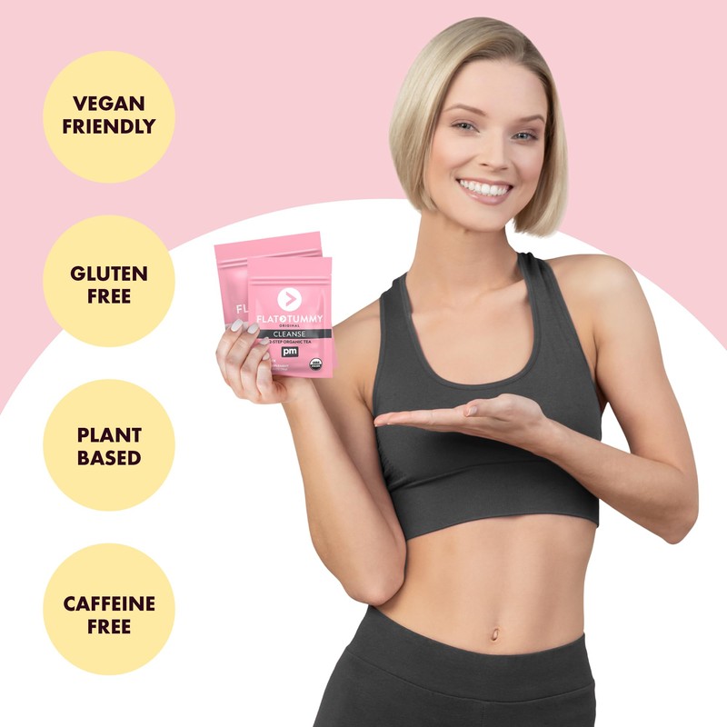 Flat Tummy Tea – 2-step, 4 Week Program – Detox