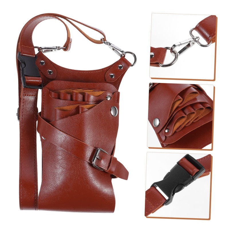 Ipetboom Hairdressing Waist Bag for Salon Professionals Durable Scissors Pouch