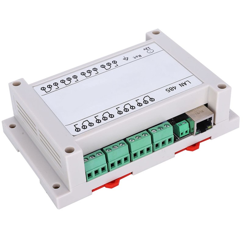 Ethernet TCP IP RJ45 Remote Controller Module, 8-Channel Relay Switch