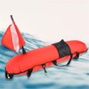 Diving Inflation Torpedo Buoy Float Ball,Nylon Torpedo Float with Dive