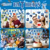 Attimal Father's Day Decorations - 39-Piece Set, Easy-to-Install & Reusable