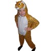 Ikumaal Tiger Costume AN28, Sizes 74-128cm, for Babies/Toddlers, for Carnivals/Parties,
