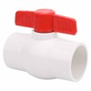 2" PVC Ball Valve Water Pipe Shut-off Valve Socket with