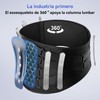 CXJYSD Soporte Lumbar Para Hombres Y Mujeres,Faja Lumbar Ajustable Con