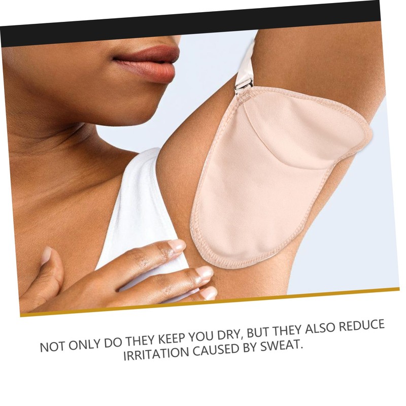 Baluue Gym Clothes Women Armpit Sweat Pads Washable Underarm Pads