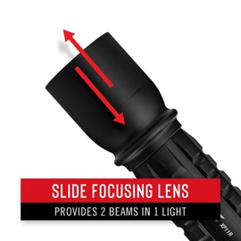 Coast XP11R Rechargeable Dual Power LED Flashlight, 2100 Lumens