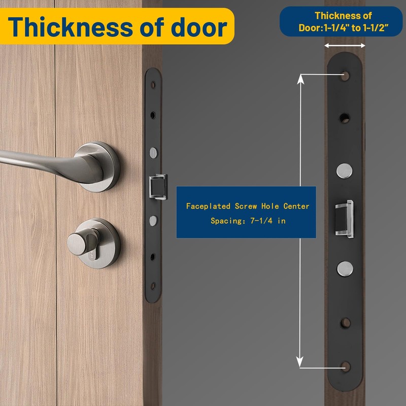 2 Point Bolt Mortise Lock Body, Special Used for Pella
