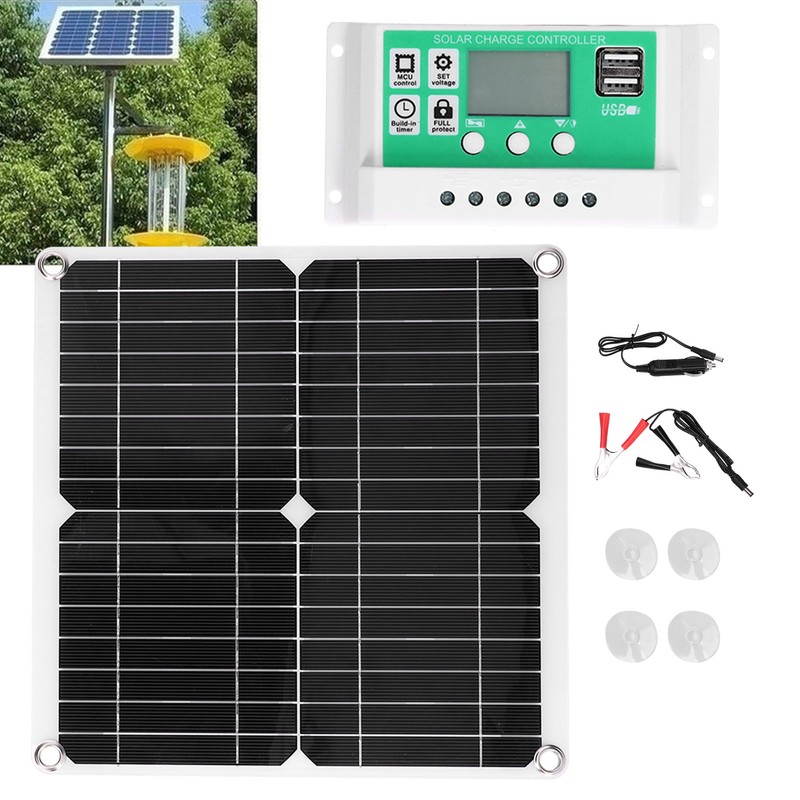 40W 18V Monocrystalline Silicon Flexible Solar Panel with 50A Solar