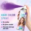 Temporary Black Hair Color Spray – 1-Day Washable Hair Color