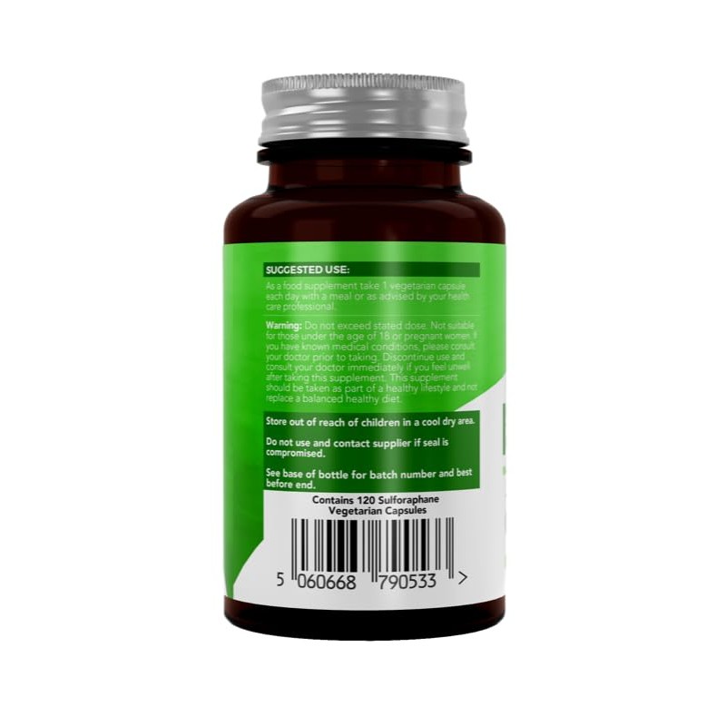 iperk Sulforaphane 400mcg per Capsule from Broccoli Extract | 120