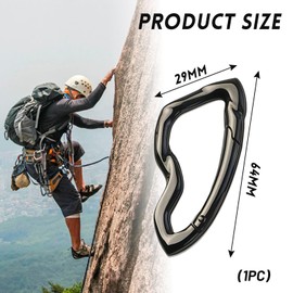 Auiremrti Cooler Cute Carabiner Keychain – Y2K Brown Irregular Keyring for Backpacks, Keys, Gifts