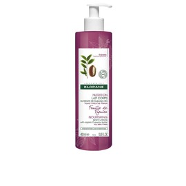 Klorane Fig Leaf Body Lotion with Organic Cupuacu Butter, Daily Moisturizing Emollient for All Skin Types, Non-Greasy, Pump, 13.5 oz.