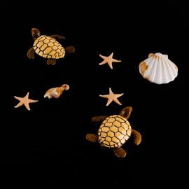 Ieron Sea Glass Art Kit Sea Glass Art Kits For Adults DIY Resin Beach Art Kit Ocean Painting Kit Sea Glass Resin DIY Crafts Ocean Theme Sea Glass Decoration