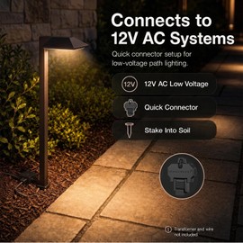 LL LIGHTING LIVING 12V LED Pathway Lights Replacement G4 Bulb 2700K 1.2W