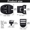 OIIKI 2 Sets Spa Hot Tub Cover Clips, Spa Cover