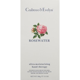 Crabtree & Evelyn Ultra-Moisturising Hand Therapy, Rosewater, 3.5 oz