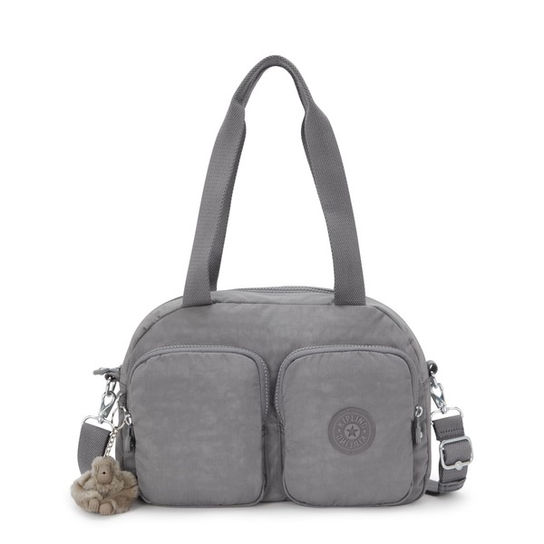 Kipling Women's Cool Defea Shoulder Bag, Inviting Grey, 13''L x