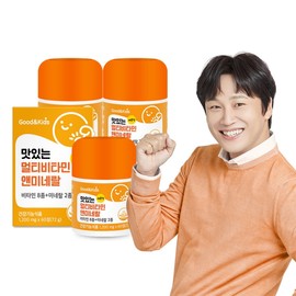 Good & Kids Delicious Multivitamin & Mineral 1200mg 60 Tablets 3 Boxes / Children's Multivitamin / 굿앤키즈 맛있는 멀티비타민 앤 미네랄 1200mg 60정 3박스  어린이 멀티비타민