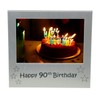 Happy 90th Birthday Photo Picture Frame - 5 x 3.5