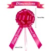 20 Inch Rose Red Car Bow with Happy Birthday Sweet
