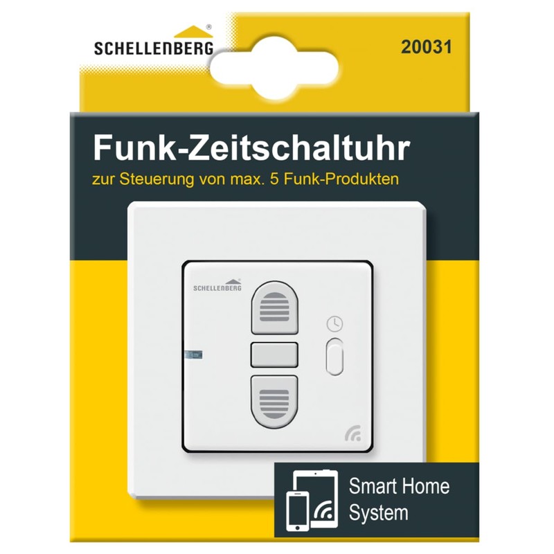 Schellenberg 20031 Wireless Timer - White