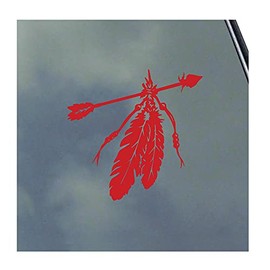 Feathers Vinyl Sticker Decal Native American Symbol Rune Creator God Tribal First Nation