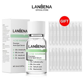 LANBENA Layered Anti-Acne Essence & Pimple Patch Serum – 12ml Skincare Treatment for Acne Removal, Soothing, Blemish Repair, and Clear Skin
