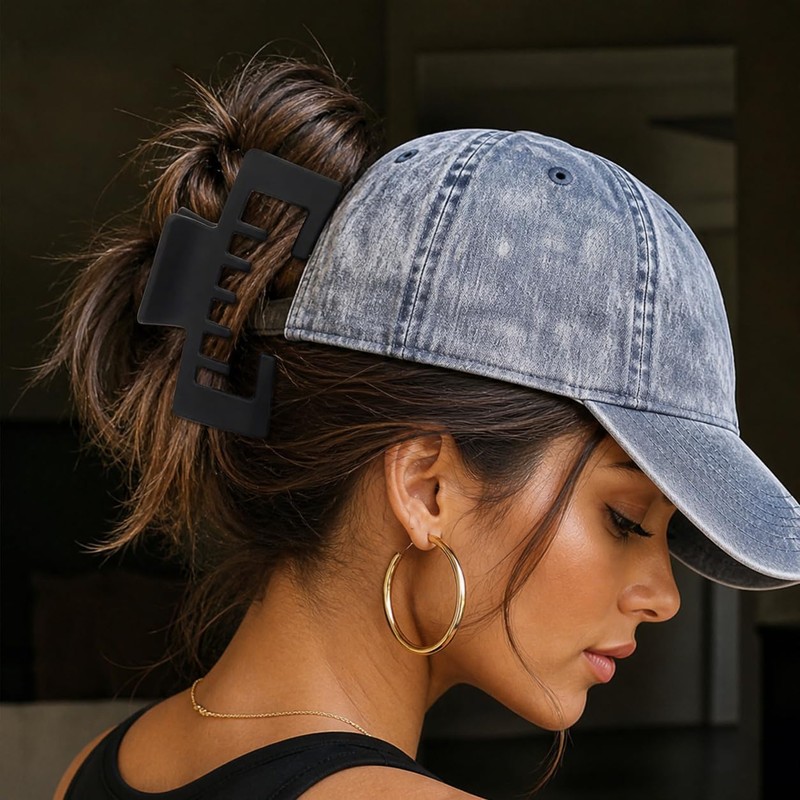 Hat Claw Clip–Stylish Claw Clips for Hat & Trucker Hat