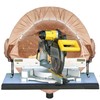 GARVIN Miter Saw Dust Collection Hood with Light, Dust Solution