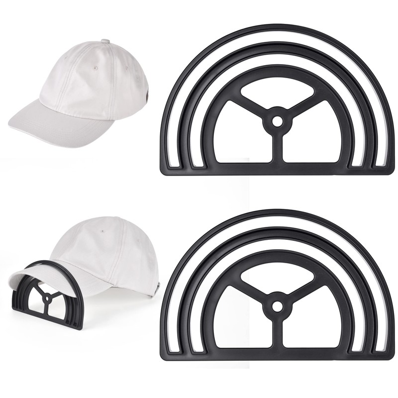 Hat Brim Bender 2-Pack – Dual Slot Hat Curving Tool