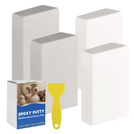 letesult 14.1oz / 400g Epoxy Putty, White Epoxy Sculpt Clay High Strength 2 Part Putty Stick Fix Leaks, Cracks and Fill Holes, Fast Repair Pool Leak Sealer for Bonding, Repairing, Sculpting