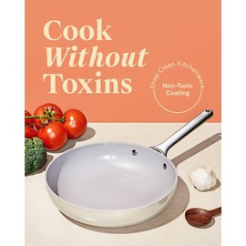 Caraway Nonstick Ceramic Mini Fry Pan (1.05 qt, 8") - Non Toxic, PTFE & PFOA Free - Oven Safe & Compatible with All Stovetops (Gas, Electric & Induction) - Navy