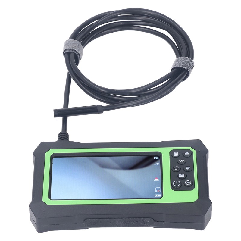 Endoscope Camera IP67 Waterproof 4.3in 8mm Lens 1080P Bending Borescope