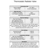 Thermostatic Radiator Valve Corner TRV White – Zeta