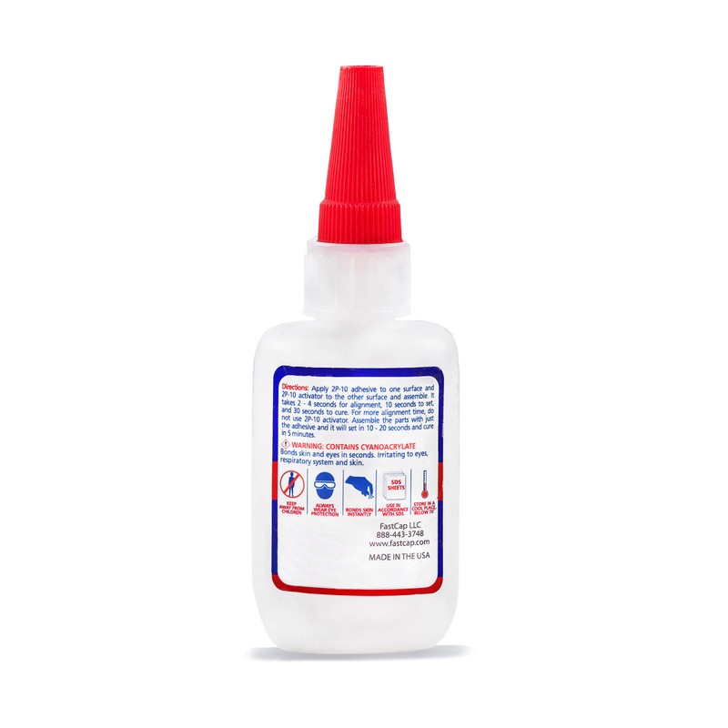 FastCap 2P-10 - Medium – Industrial Strength Super Glue -