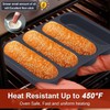 Silicone Hotdog Bun Pan, 6 Inch Standard Hot dog Bun