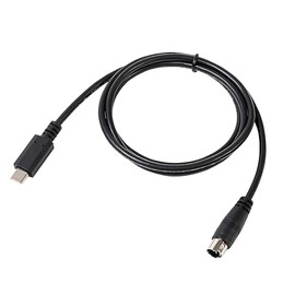 Cable macho USB-C a Mini-Din de 7 pines para IK Multimedia iRig Series, compatible con HD, HD-A, Keys I/O 25, I/O49, MIDI 2, Pro, Pro Duo, Pro Duo I/O
